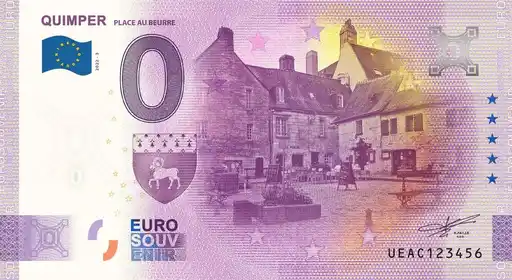 Billet 0€ QUIMPER PLACE AU BEURRE
