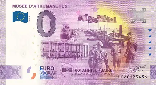 Billet 0€ MUSÉE D'ARROMANCHES 80e ANNIVERSAIRE D-DAY ET BATAILLE DE NORMANDIE