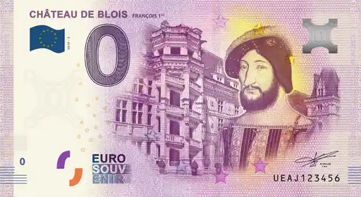 Billet 0€ CHÂTEAU DE BLOIS FRANÇOIS 1ER