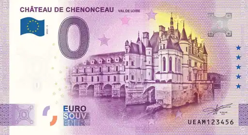 Billet 0€ CHÂTEAU DE CHENONCEAU VAL DE LOIRE