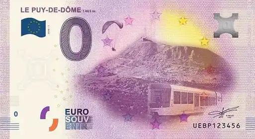 Billet 0€ LE PUY-DE-DÔME 1465M
