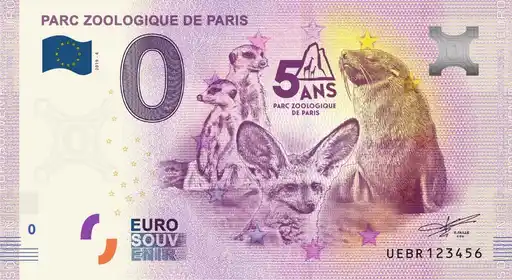 Billet 0€ PARC ZOOLOGIQUE DE PARIS 5 ANS
