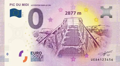 Billet 0€ PIC DU MIDI LE PONTON DANS LE CIEL