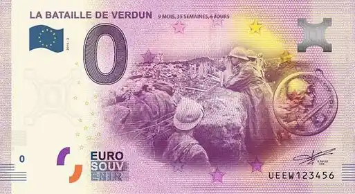 Billet 0€ LA BATAILLE DE VERDUN9 MOIS