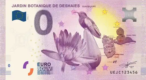 Billet 0€ JARDIN BOTANIQUE DE DES HAIES GUADELOUPE