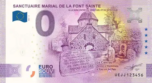 Billet 0€ SANCTUAIRE MARIAL DE LA FONT SAINTE À LA RENCONTRE DU SPIRITUEL ET DU MYSTIQUE