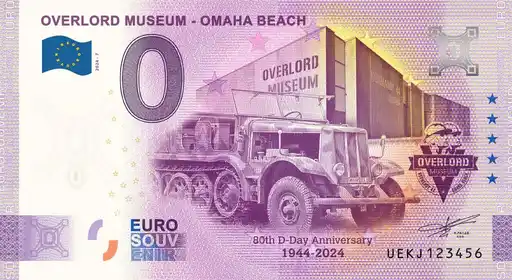 Billet 0€ OVERLORD MUSÉUM - OMAHA BEACH 80th D-Day Anniversary 1944-2024