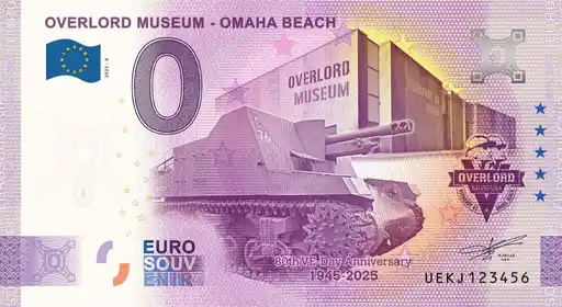 Billet 0€ OVERLORD MUSÉUM - OMAHA BEACH 80th VE-Day Anniversary 1945-2025