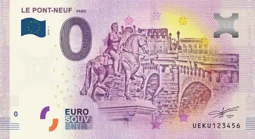 Billet 0€ LE PONT-NEUF PARIS