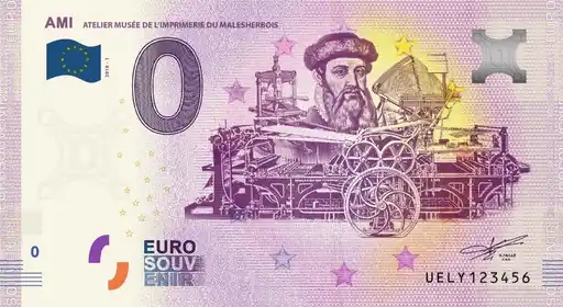 Billet 0€ AMI ATELIER MUSÉE DE L'IMPRIMERIE DU MALESHERBOIS