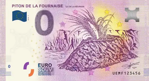 Billet 0€ PITON DE LA FOURNAISE ÎLE DE LA RÉUNION