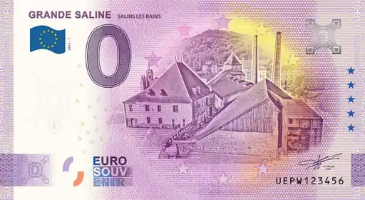 Billet 0€ GRANDE SALINE SALINS LES BAINS