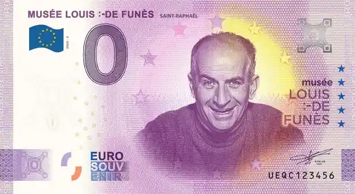 Billet 0€ MUSÉE LOUIS :-DE FUNÈS SAINT-RAPHAËL