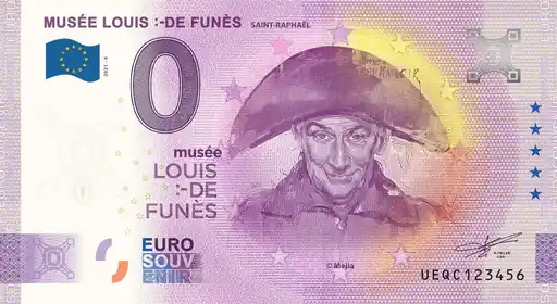 Billet 0€ MUSÉE LOUIS :-DE FUNÈS SAINT-RAPHAËL