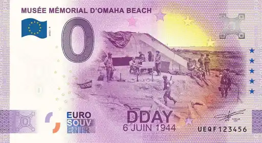 Billet 0€ MUSÉE MÉMORIAL D'OMAHA BEACH D DAY 6 JUIN 1944