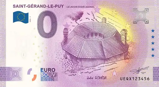 Billet 0€ SAINT-GERAND-LE-PUY LE LAVOIR DODÉCAGONAL