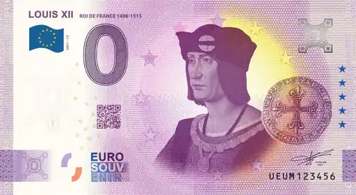 Billet 0€ LOUIS XII ROI DE FRANCE