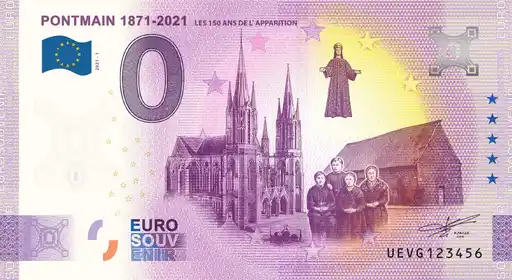 Billet 0€ PONTMAIN 1871-2021 LES 150 ANS DE L'APPARITION