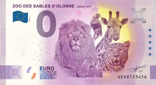 Billet 0€ ZOO DES SABLES D'OLONNE DEPUIS 1975