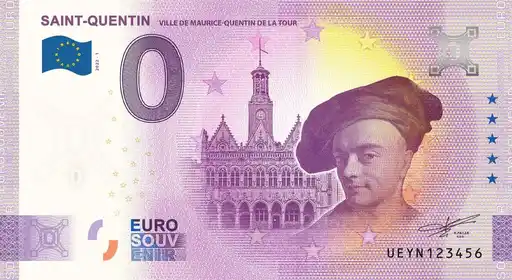 Billet 0€ SAINT-QUENTIN VILLE DE MAURICE-QUENTIN DE LA TOUR
