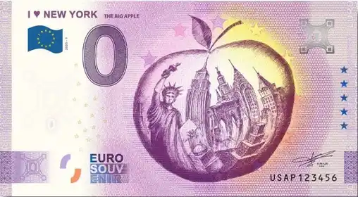 Billet 0€ I 🖤 NEW-YORK THE BIG APPLE