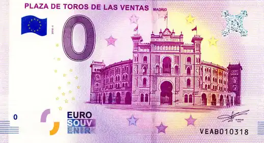 Billet 0€ PLAZA DE TOROS DE LAS VENTAS MADRID