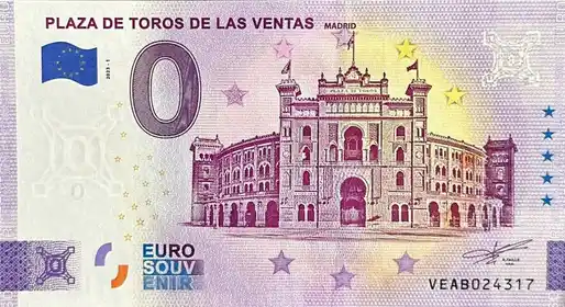Billet 0€ PLAZA DE TOROS DE LAS VENTAS MADRID