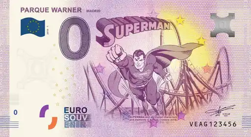 Billet 0€ PARQUE WARNER MADRID