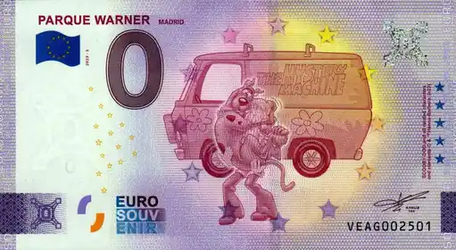 Billet 0€ PARQUE WARNER MADRID