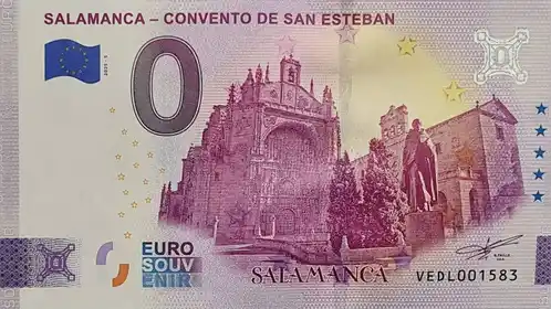 Billet 0€ SALAMANCA - CONVENTO DE SAN ESTEBAN SALAMANCA