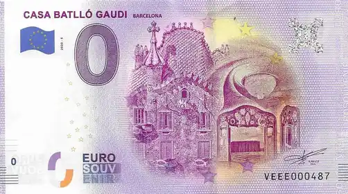 Billet 0€ CASA BATLLÓ GAUDI BARCELONA
