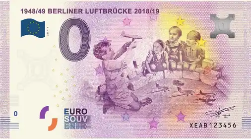 Billet 0€ 194849 BERLINER LUFTBRÜCKE 2018/19
