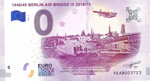 Billet 0€ 194849 BERLIN AIR BRIDGE III 2018/19