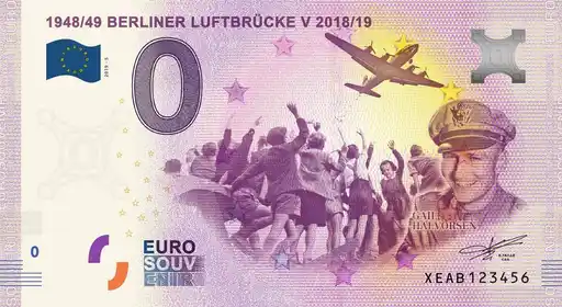 Billet 0€ 194849 BERLINER LUFTBRÜCKE V 2018/19
