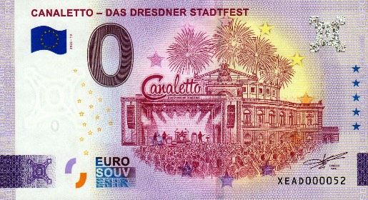 Billet 0€ CANALETTO - DAS DRESDNAR STADTFEST