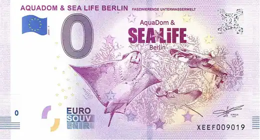 Billet 0€ AQUADOM & SEA LIFE BERLIN FASZINIERENDE UNTERWASSERWELT