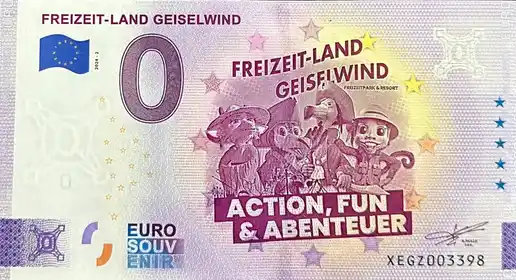 Billet 0€ FREIZEIT-LAND GEISELWINDACTION
