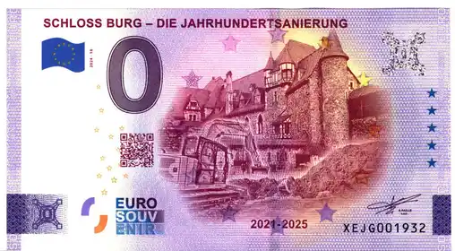 Billet 0€ SCHLOSS BURG - DIE JAHRHUNDERTSANIERUNG 2021-2025