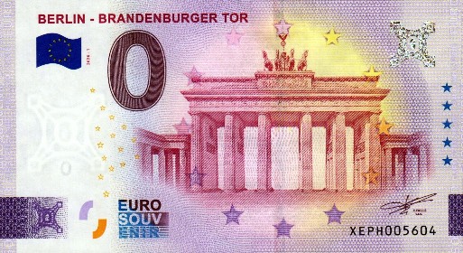Billet 0€ BERLIN - BRANDENBURGER TOR