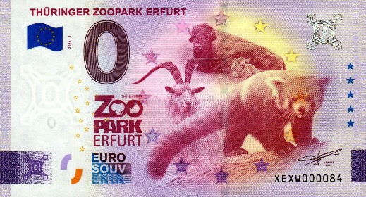 Billet 0€ THÜRINGER ZOOPARK ERFURT
