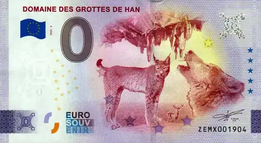 Billet 0€ DOMAINES DES GROTTES DE HAN